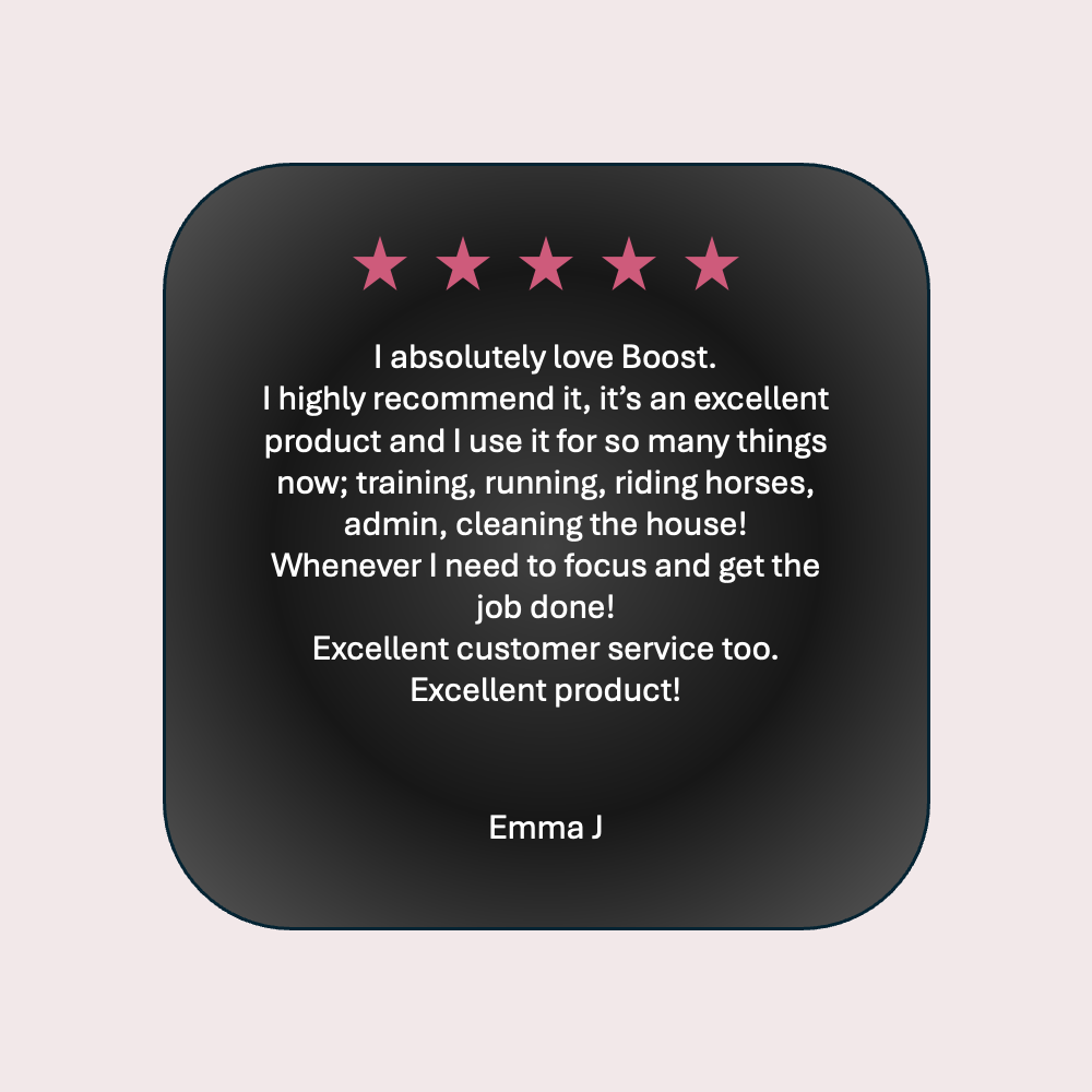 BOOST - Focus, Energy & Mood booster