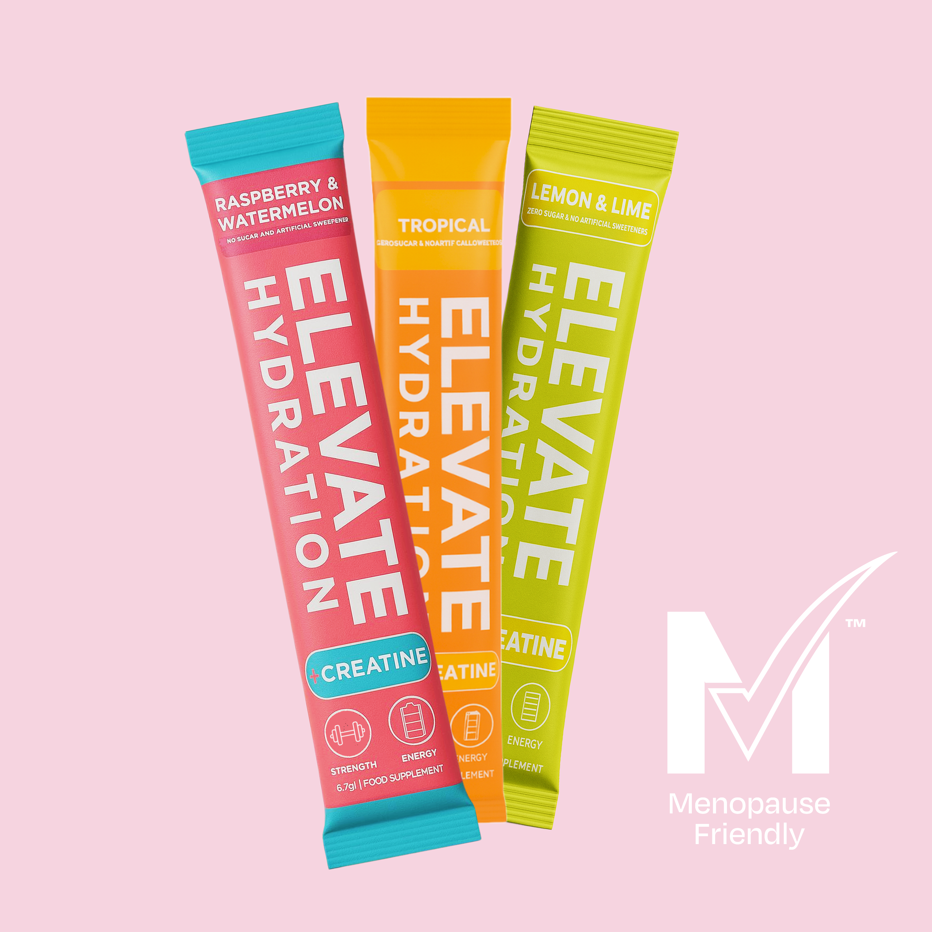 FREE Trial Pack ELEVATE Hydration +Creatine Drinks Sachets