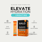 ELEVATE - Hydration +Creatine Electrolyte  Drink Tropical Flavour - 7 Pack