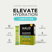 ELEVATE Hydration +Creatine Electrolyte Drink Lemon & Lime Flavour - 30 Pack