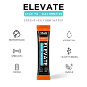 ELEVATE - Hydration +Creatine Electrolyte  Drink Tropical Flavour - 7 Pack