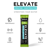 ELEVATE Hydration +Creatine Electrolyte Drink Lemon & Lime Flavour - 30 Pack